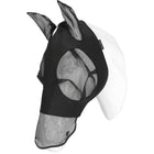 EQUITHÈME Maschera per Mosche Lycra UV protection Con Rete per Naso Nero