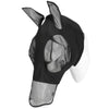 EQUITHÈME Maschera per Mosche Hood con Protezione UV Nero