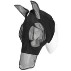 EQUITHÈME Maschera per Mosche Hood con Protezione UV Nero