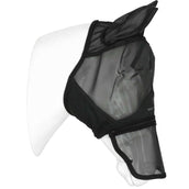 EQUITHÈME Maschera per Mosche Zipper con Protezione UV Nero