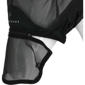 EQUITHÈME Maschera per Mosche Zipper con Protezione UV Nero