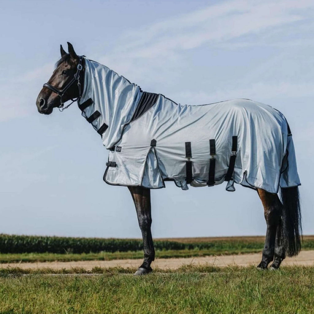 Riding World Coperta Antimosche Belly Mesh Combo Grigio