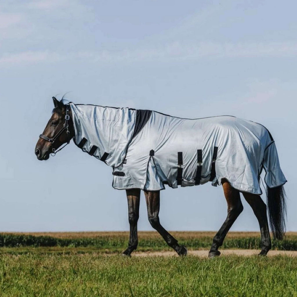 Riding World Coperta Antimosche Belly Mesh Combo Grigio