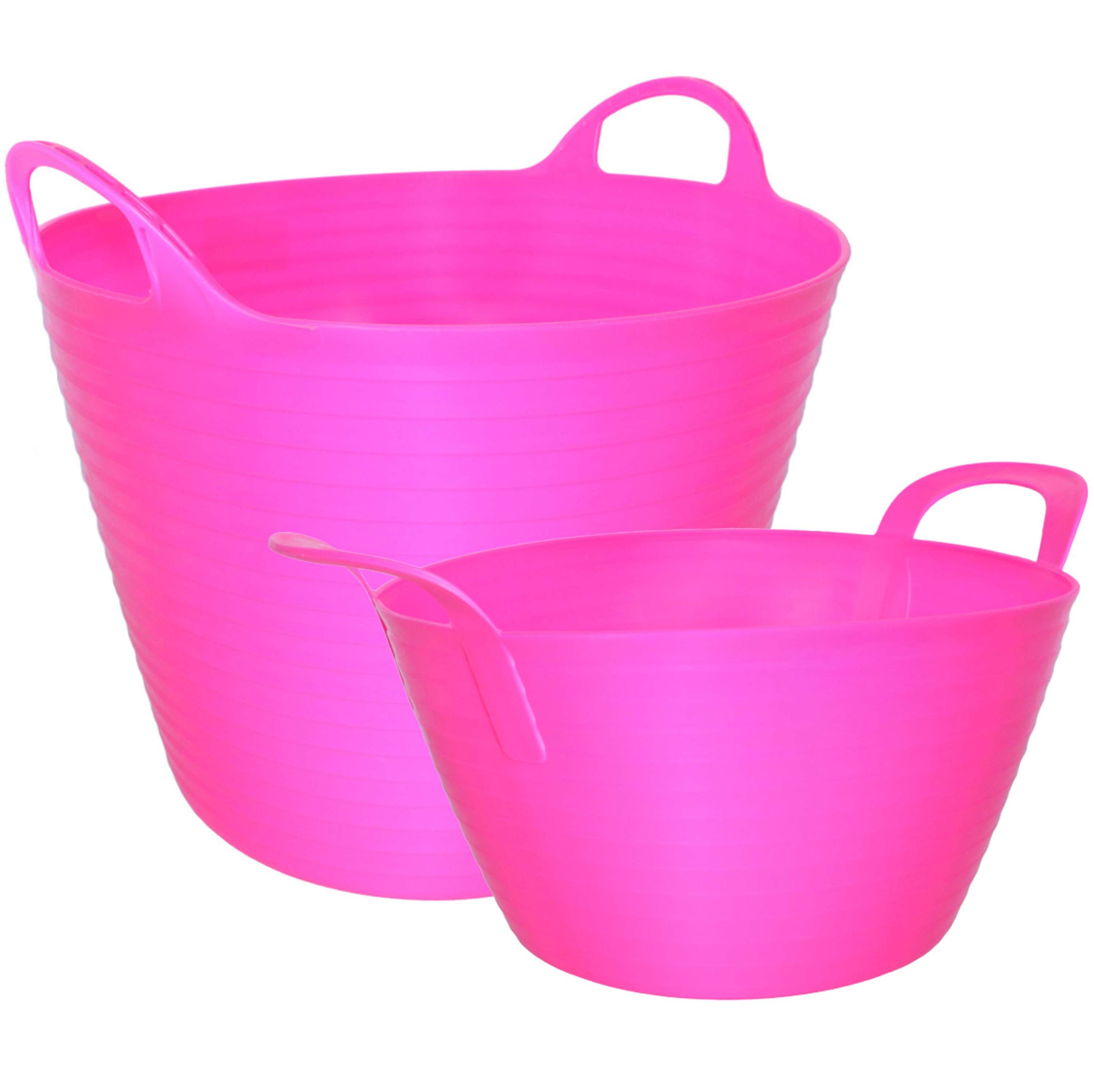 Kerbl Secchio Flessibile FlexBag Rosa