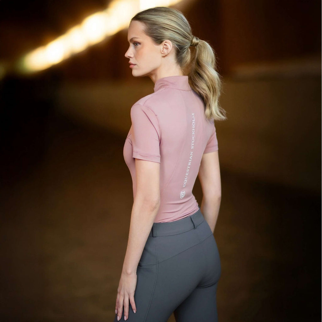 Equestrian Stockholm Maglietta UV Protection Rosa