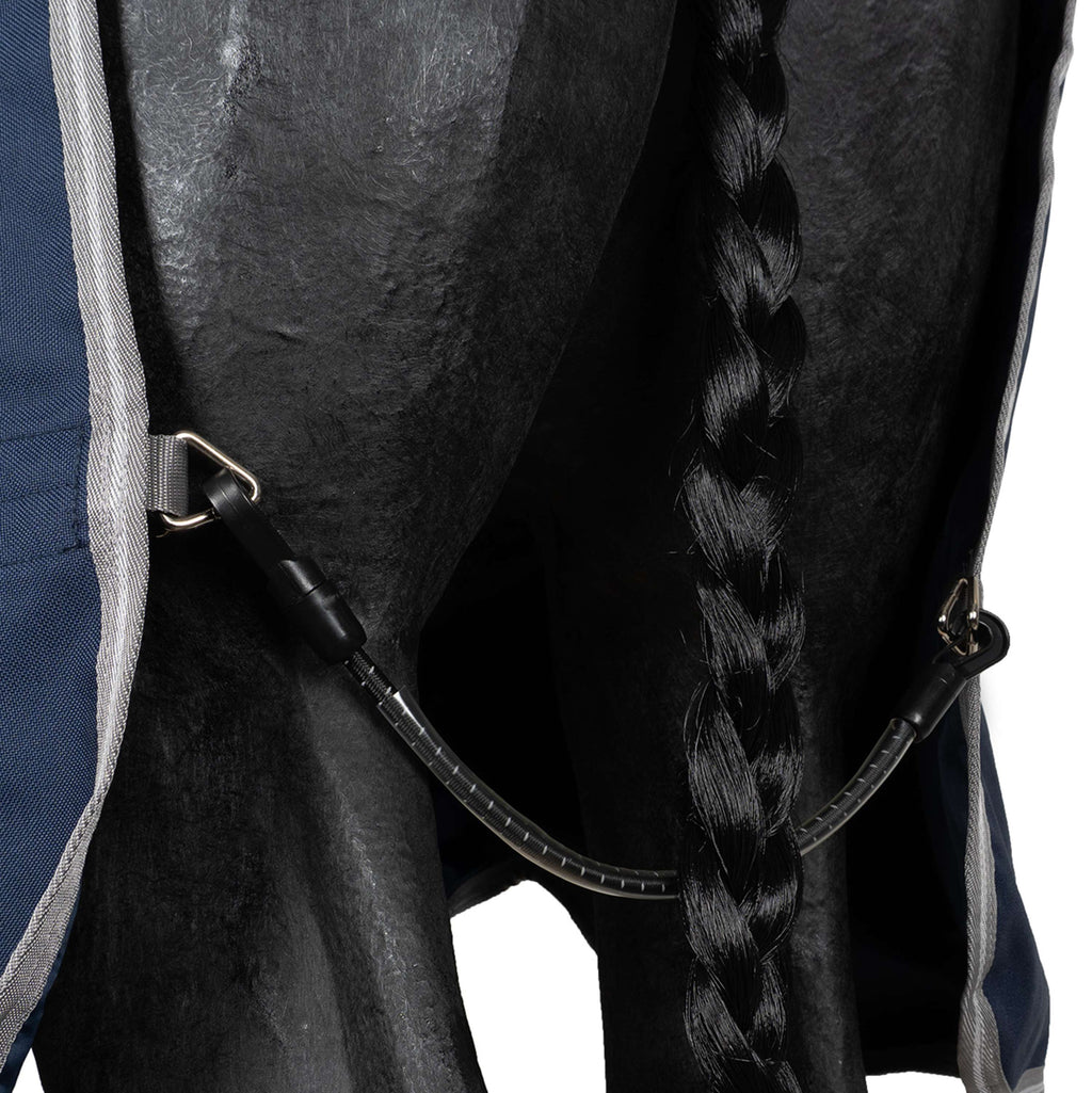 Amigo Turnout Rug FieldSafe Plus 1200D 0g Navy/Titanium Grey/Silver