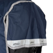 Amigo Turnout Rug FieldSafe Plus 1200D 0g Navy/Titanium Grey/Silver
