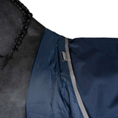 Amigo Turnout Rug FieldSafe Plus 1200D 0g Navy/Titanium Grey/Silver