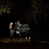 Amigo Turnout Rug FieldSafe Reflectech Plus 1200D 50g Black/Reflective/Black