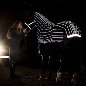 Amigo Turnout Rug FieldSafe Reflectech Plus 1200D 50g Black/Reflective/Black