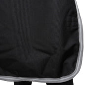 Amigo Turnout Rug Integrated 1200D 250g Black/Titanium Grey/Silver