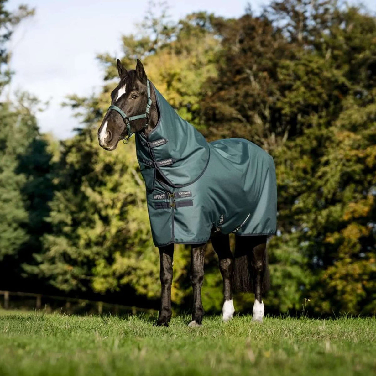 Amigo Copricollo Ripstop 900D 0g Dynasty Green/Navy/Silver