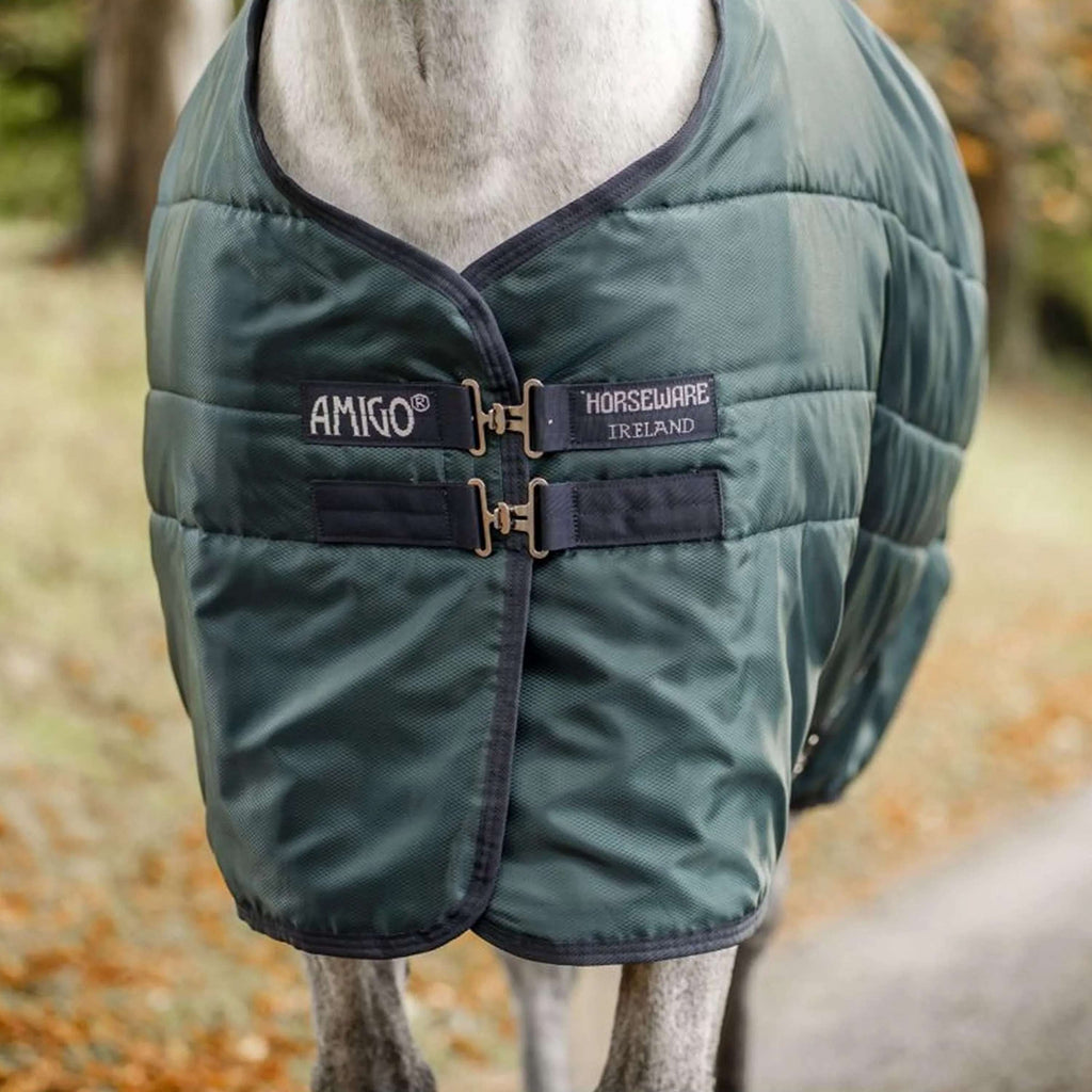 Amigo Ripstop Insulator Stable 200g Dynasty Green/Navy/Silver