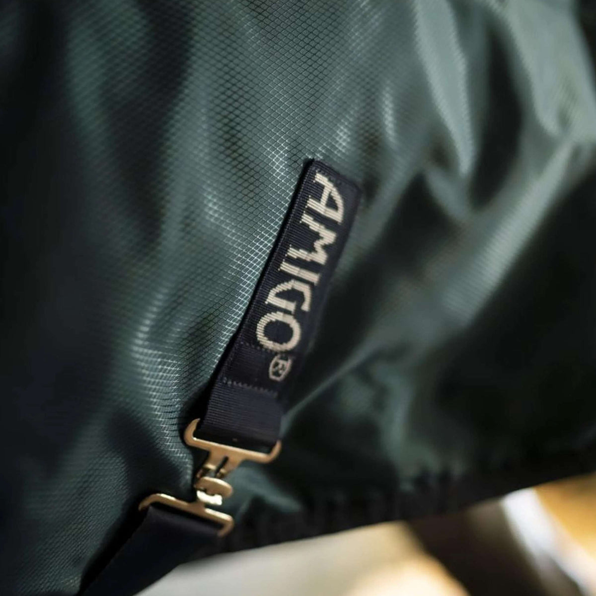 Amigo Ripstop Insulator Stable 350g Dynasty Green/Navy/Silver