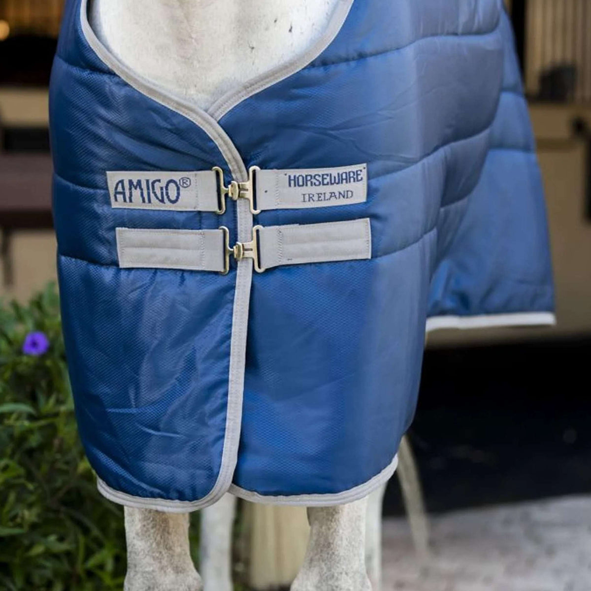 Amigo Ripstop Insulator Stable 200g Navy/Titanium Grey