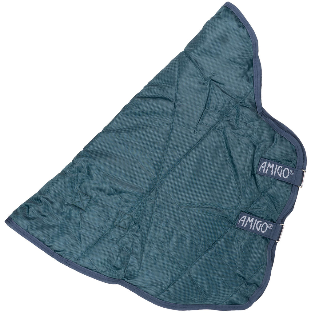 Amigo Copricollo Ripstip Insulator Stable 100g Dynasty Green/Navy/Silver