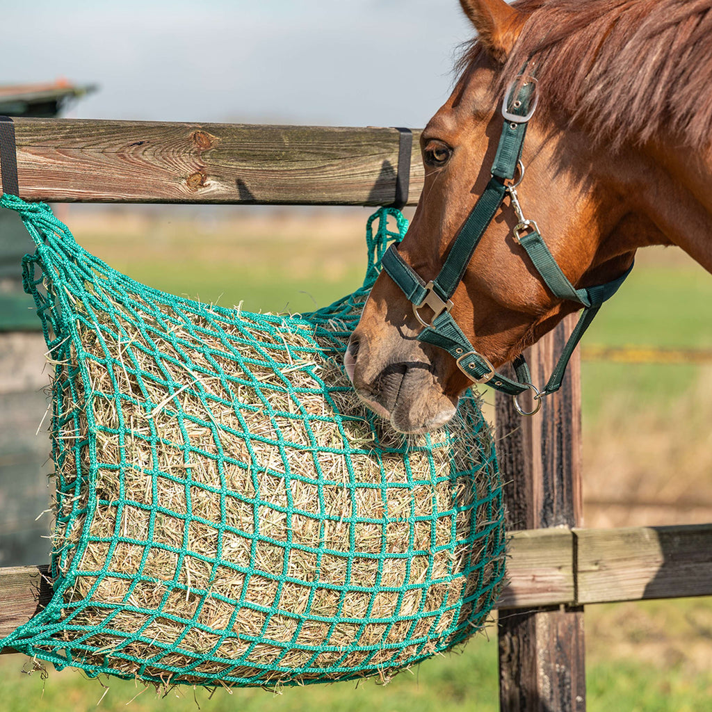 Agradi Horse Rete da Fieno Flexi Strong Maglia 4,5x4,5cm Verde