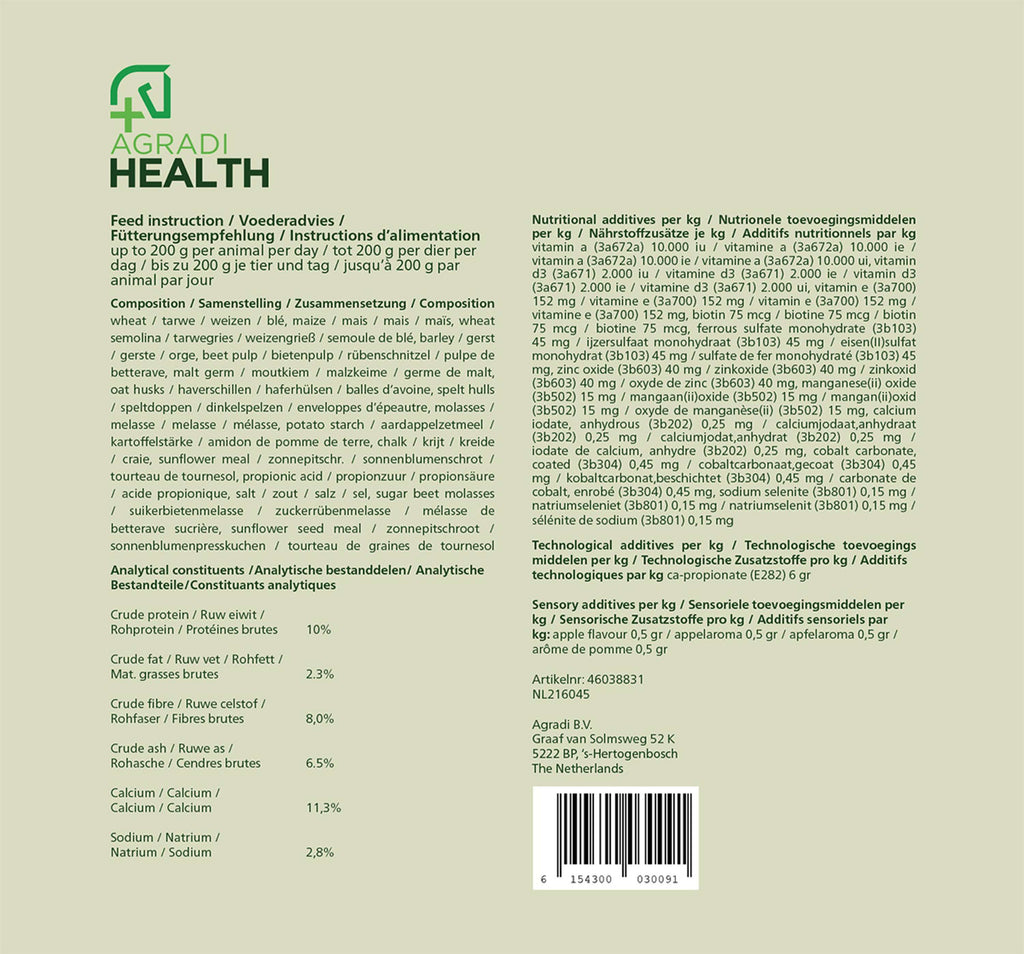 Agradi Health Ricompensa Mela