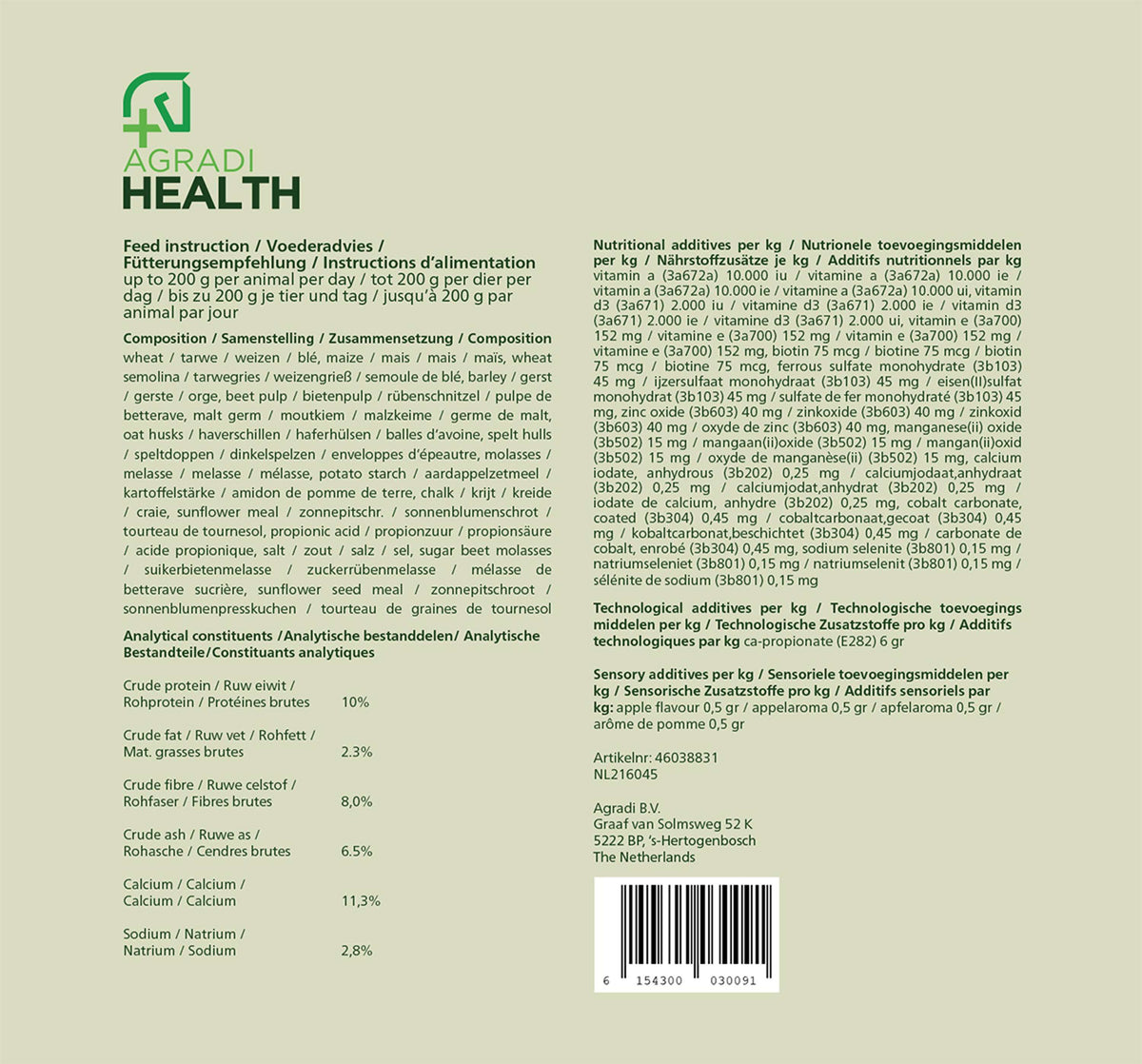 Agradi Horse Ricompensa Mela