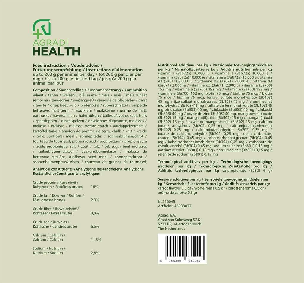 Agradi Health Ricompensa Carota