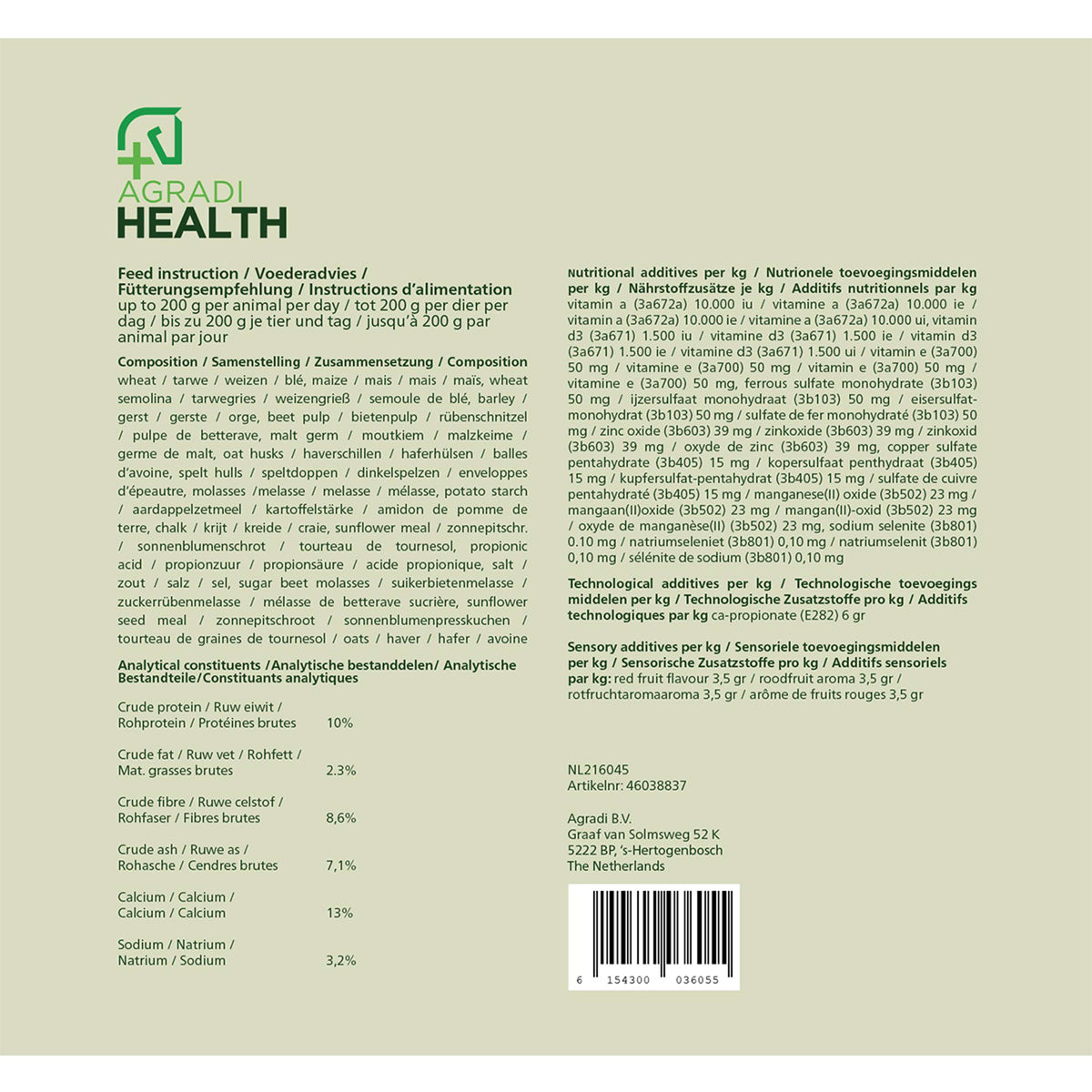 Agradi Health Ricompensa Frutta