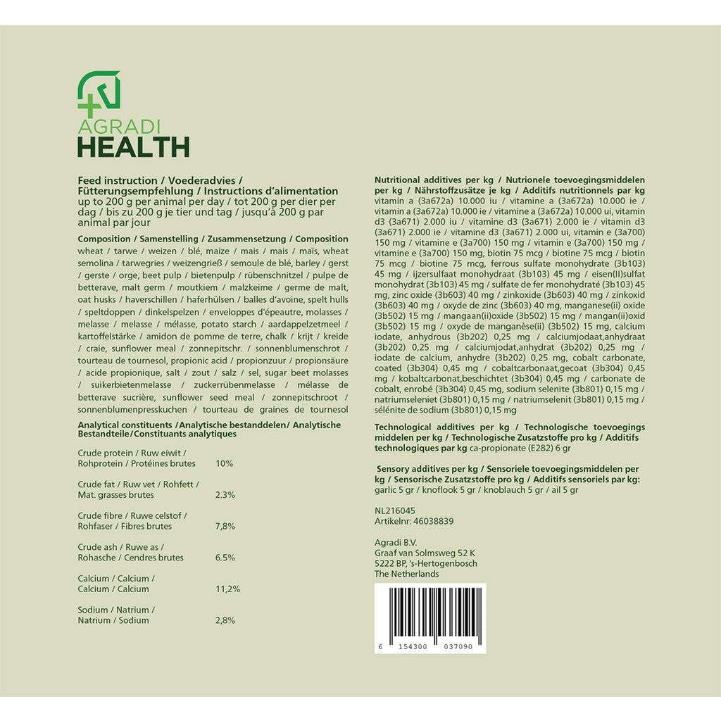 Agradi Health Ricompensa Aglio