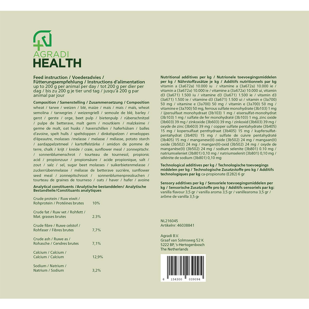 Agradi Health Ricompensa Vanille