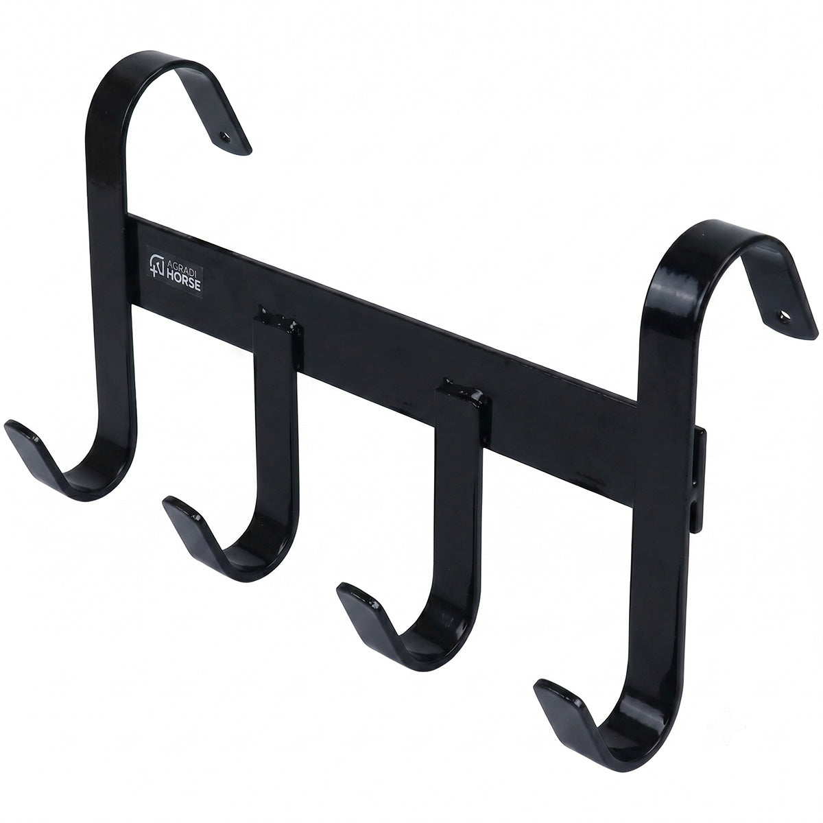 Agradi Horse Appendibriglia con 4 Ganci Nero