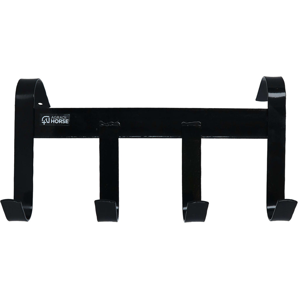 Agradi Horse Appendibriglia con 4 Ganci Nero
