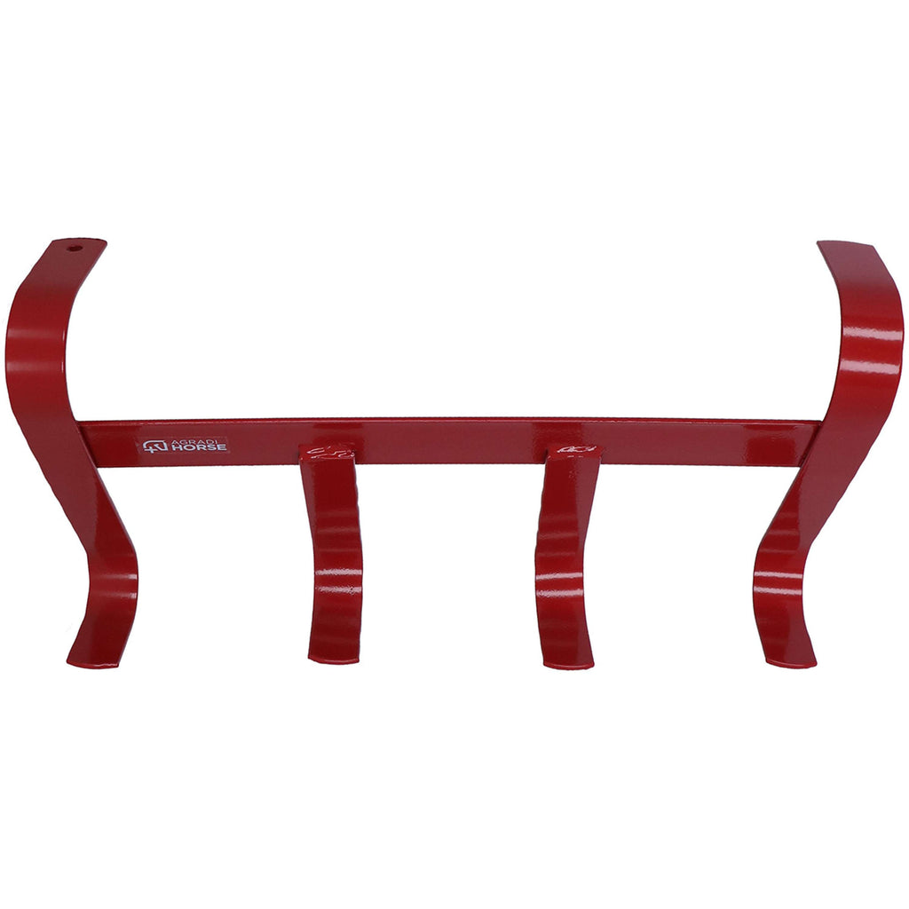 Agradi Horse Appendibriglia con 4 Ganci Rosso