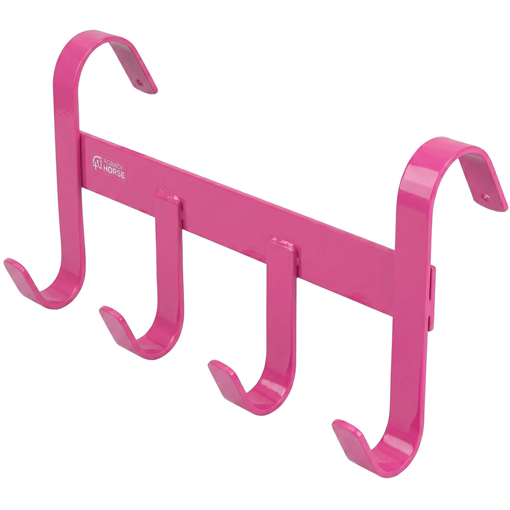 Agradi Horse Appendibriglia con 4 Ganci Rosa