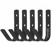Agradi Horse Ganci stabili 5 Pezzi Nero