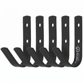 Agradi Horse Ganci stabili 5 Pezzi Nero