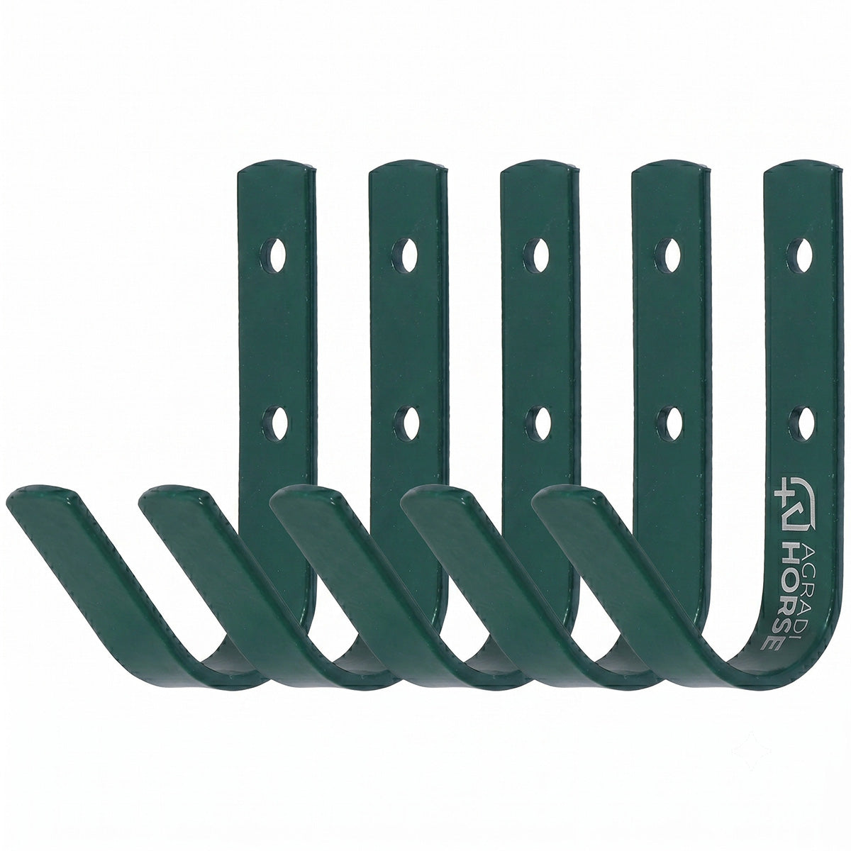 Agradi Horse Ganci stabili 5 Pezzi Verde