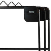 Agradi Horse Supporto per Coperte per 3 Coperte Metalle XH Nero