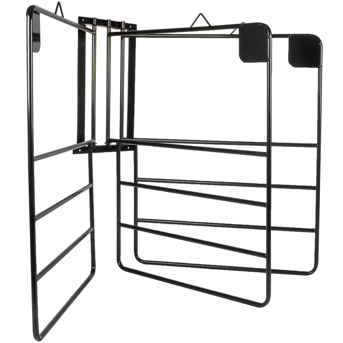 Agradi Horse Supporto per Coperte per 3 Coperte Metalle XH Nero