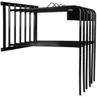 Agradi Horse Supporto per Coperte per 6 Coperte Métal S Nero