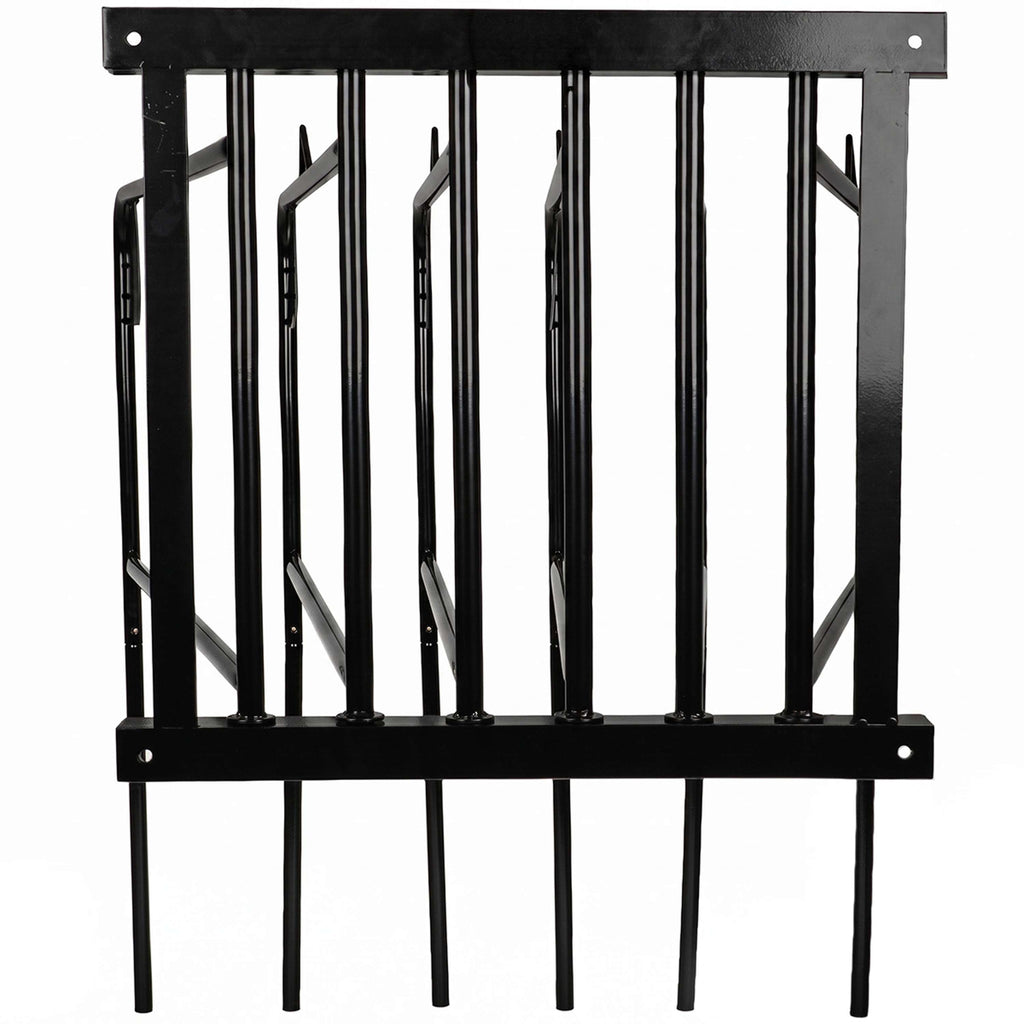 Agradi Horse Supporto per Coperte per 6 Coperte Métal S Nero