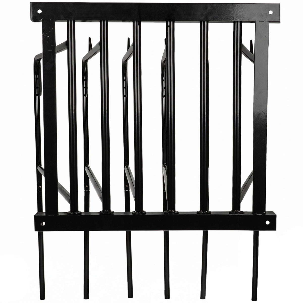 Agradi Horse Supporto per Coperte per 6 Coperte Métal S Nero