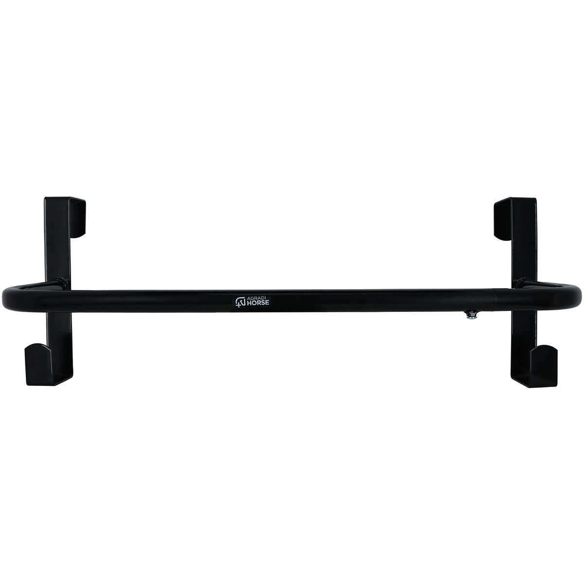 Agradi Horse Supporto per Coperte per Porta di Scuderia Nero