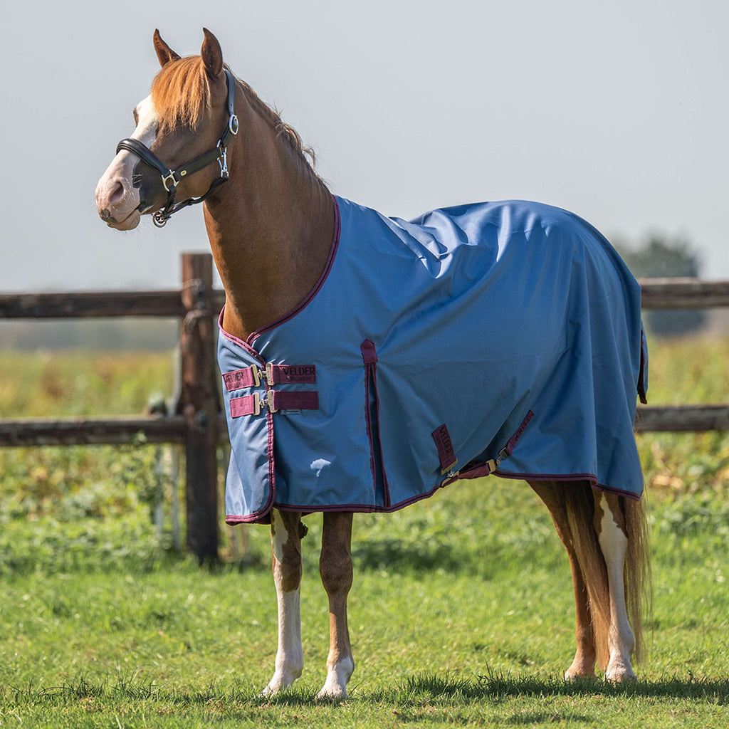 Velder Horsewear Premium Pony Turnout Rug 900D 0g Blu denim