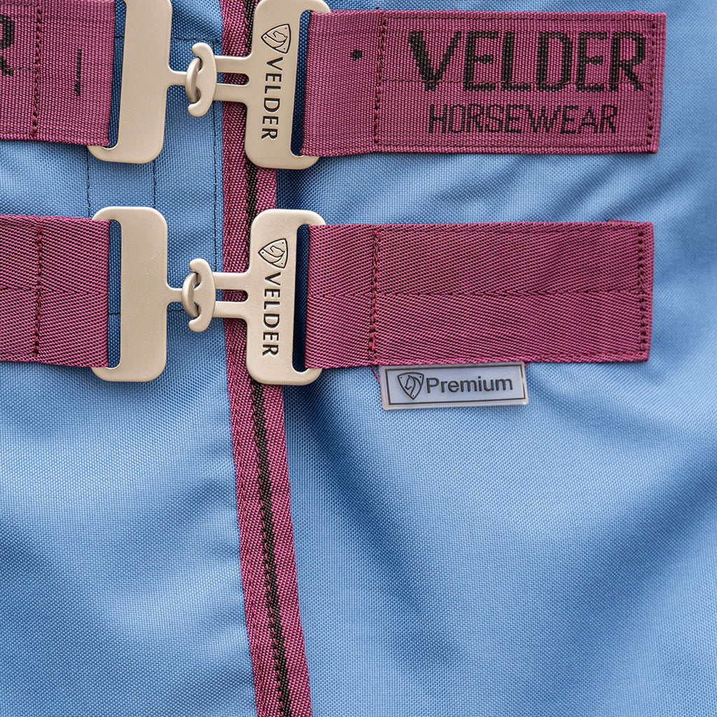 Velder Horsewear Premium Pony Turnout Rug 900D 0g Blu denim
