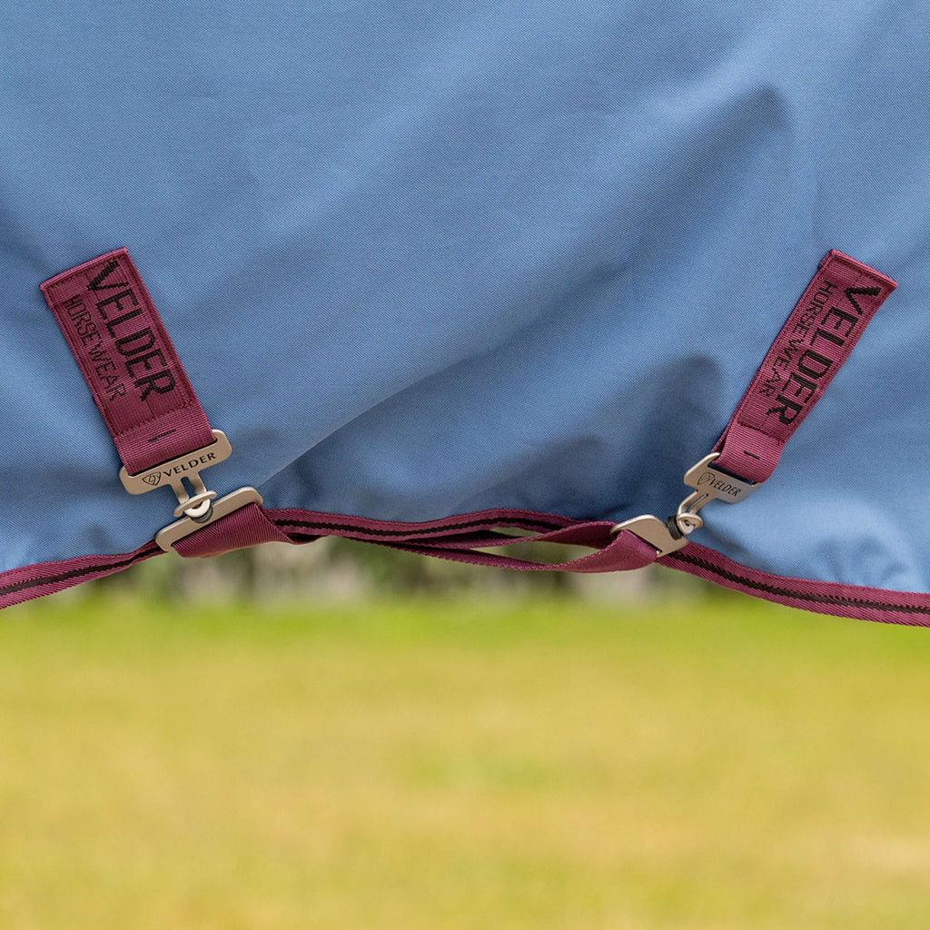 Velder Horsewear Premium Pony Turnout Rug 900D 0g Blu denim