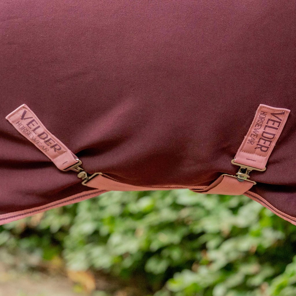 Velder Horsewear Essentials Pony Cooler Rug Plum Brown