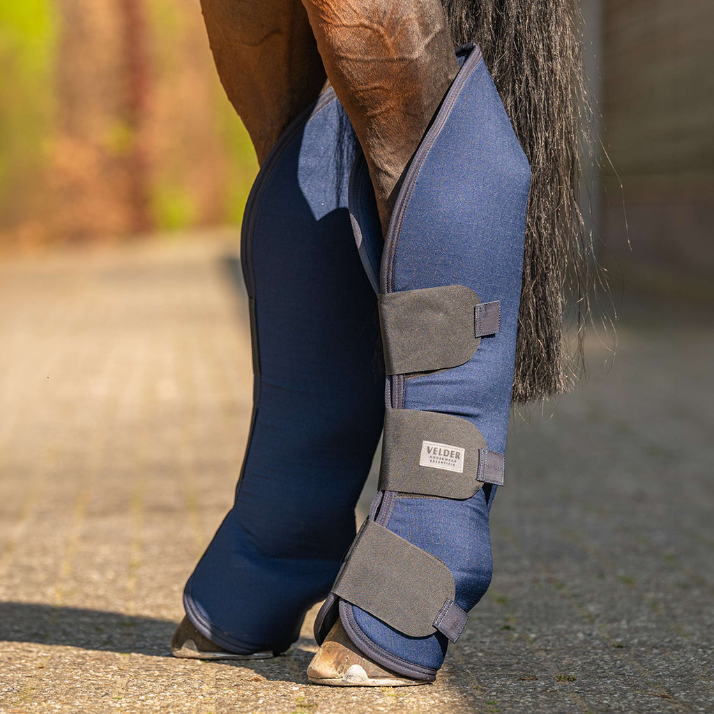 Velder Horsewear Essentials Protettori da trasporto Navy