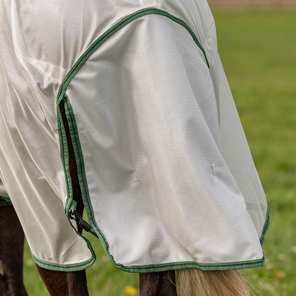 Velder Horsewear Essentials Coperta Antimosche Mesh con collo Argento