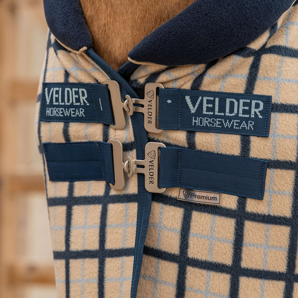 Velder Horsewear Premium Fleece Cooler with Collar Controllo della Marina