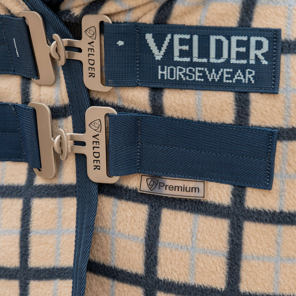 Velder Horsewear Premium Fleece Cooler with Collar Controllo della Marina