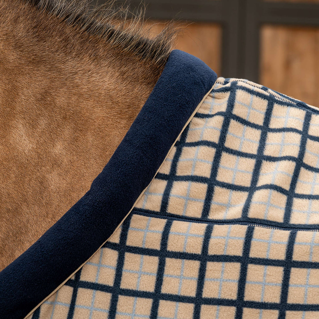 Velder Horsewear Premium Fleece Cooler with Collar Controllo della Marina