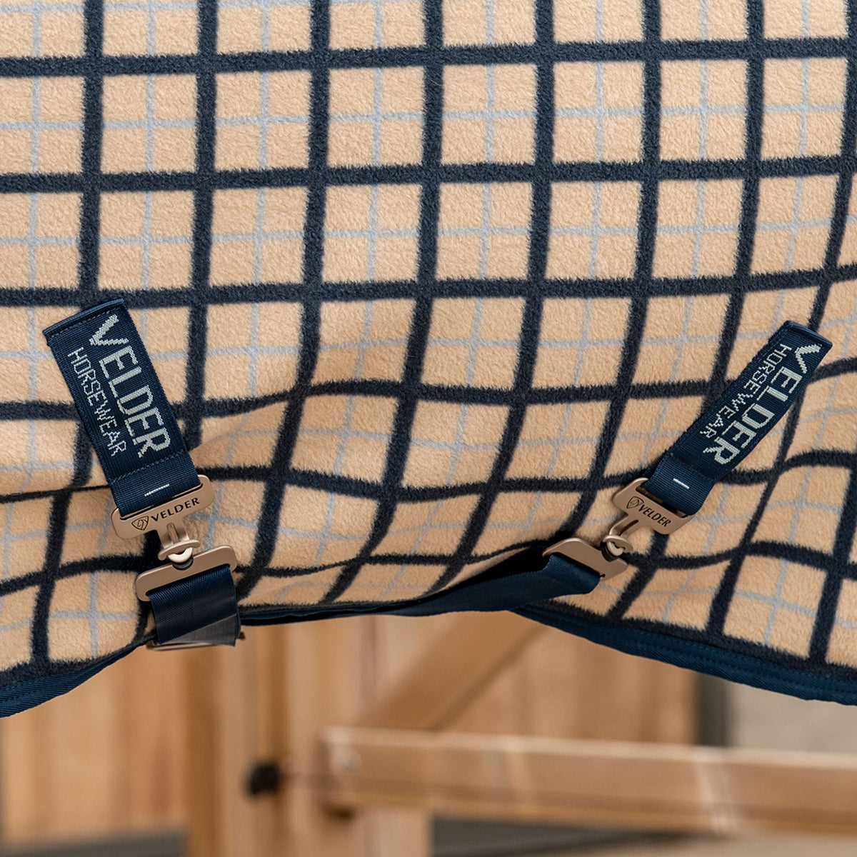 Velder Horsewear Fleece Cooler with Collar Controllo della Marina